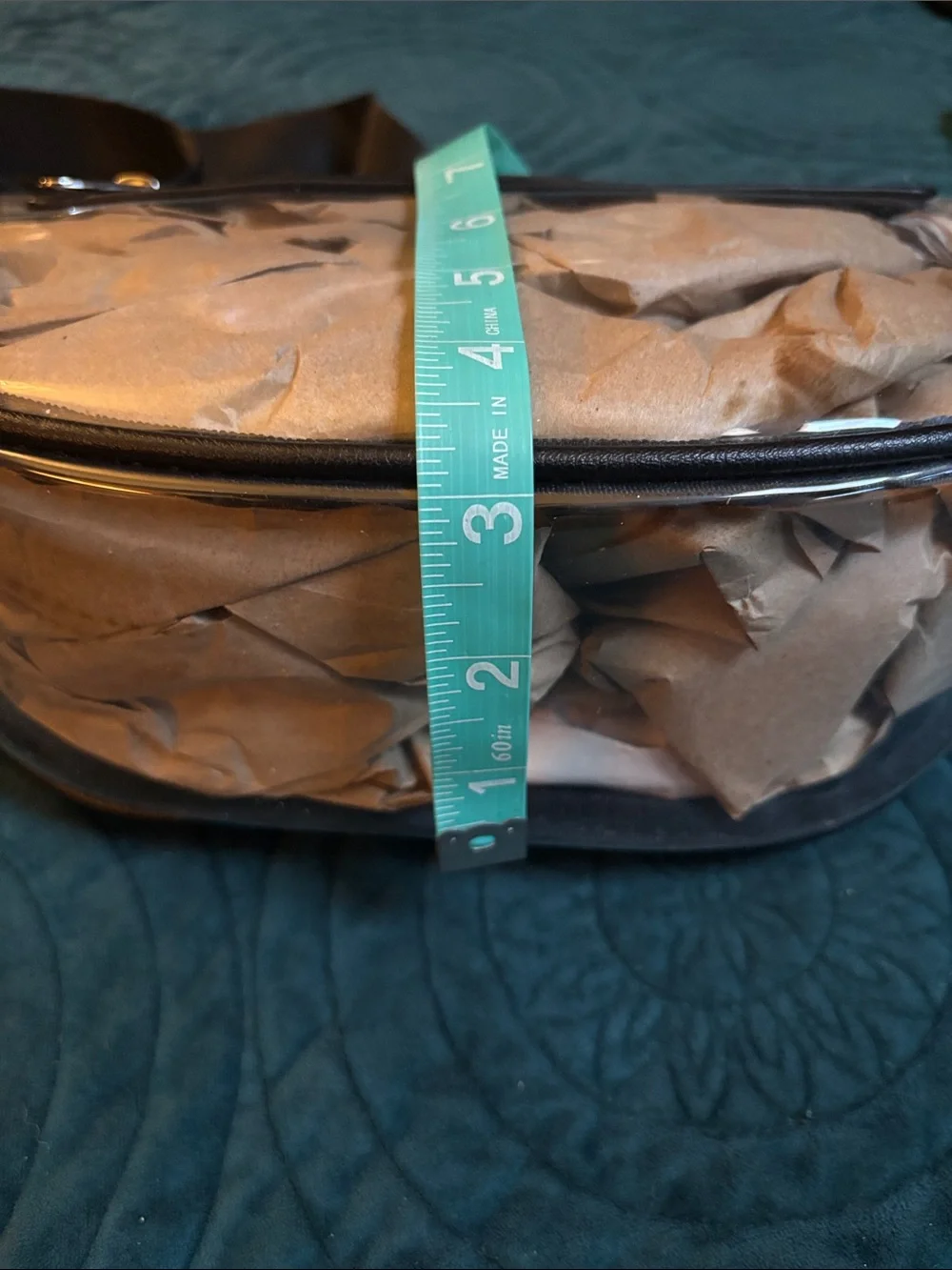 Target Clear Crossbody Belt Bag with Black Trim - Picture 2 of 4